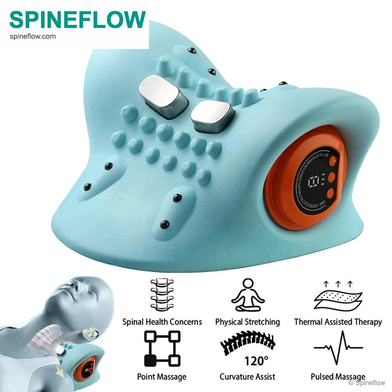 SpineFlow Family Set — 3× Cervical Neck Massagers
